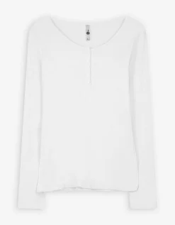 Ever Me Longsleeve - Knoopsluiting - wit Outlet
