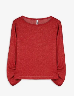 Ever Me Longsleeve - Lurex - rood Sale