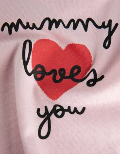 dopodopo newborn Longsleeve - Print - roze Clearance
