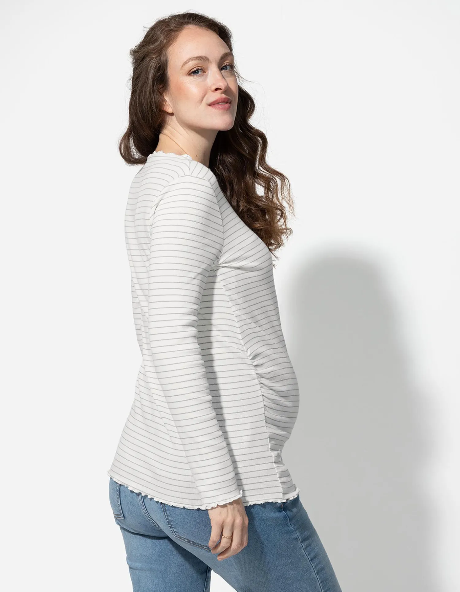 Ever Me Longsleeve - Zwangerschapskleding - groen Outlet