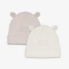 dopodopo newborn Muts - Effen - wit Fashion