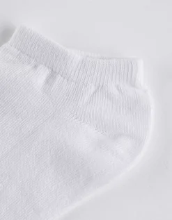 women Onzichtbare sneakersokken - Set van 5 wit Sale