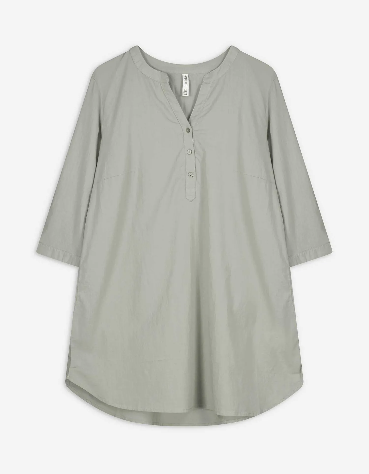 Maxi Blue Overhemdblouse - Effen - donkergroen Discount