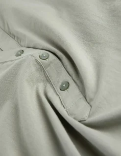 Maxi Blue Overhemdblouse - Effen - donkergroen Discount
