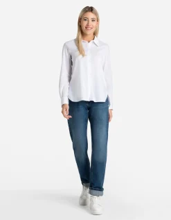 Ever Me Overhemdblouse - Langer achterpand - wit Best