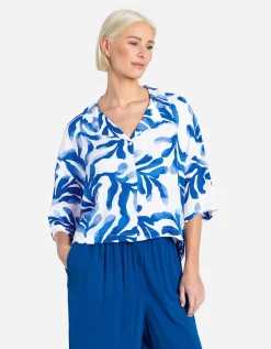 Page One Overhemdblouse - LENZING™ ECOVERO™ - wit Online