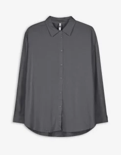 Ever Me Overhemdblouse - Linnenmix - zwart Online