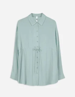 Ever Me Overhemdblouse - Zwangerschapskleding - groen Outlet