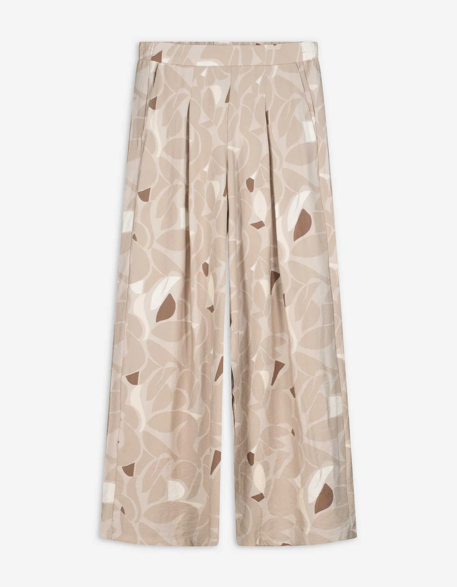 Takko Palazzobroek - Print all-over - beige Discount
