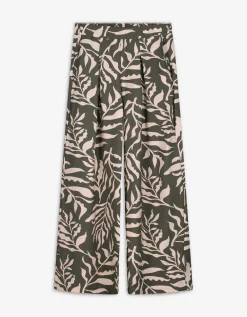 Takko Palazzobroek - Print all-over - groen Fashion