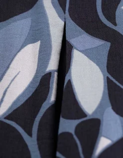 Takko Palazzobroek - Print all-over - blauw Hot
