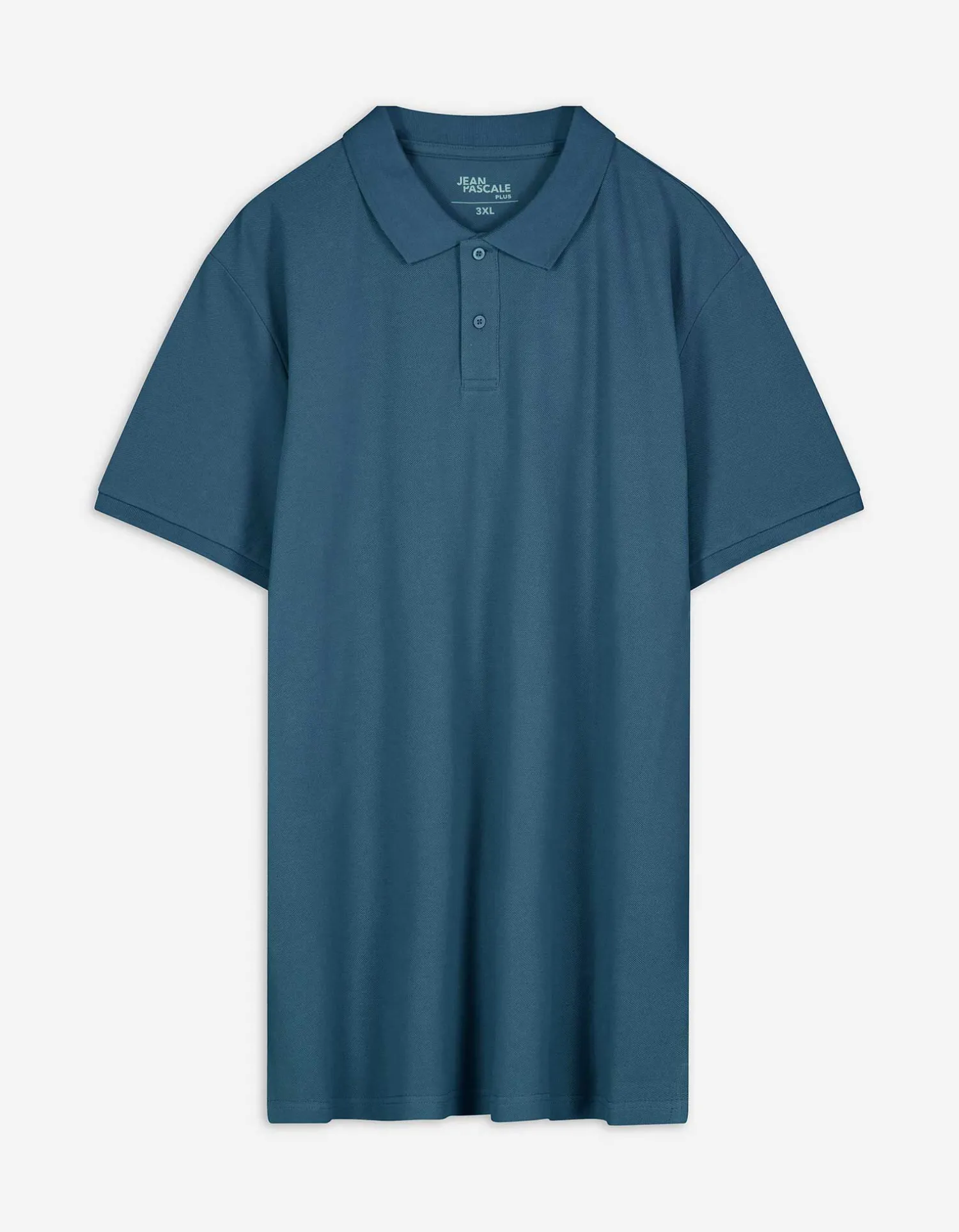 Jean Pascale Poloshirt - Effen - turkoois Fashion