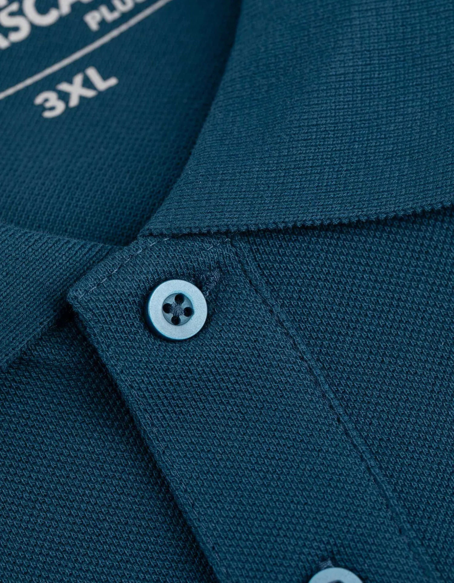 Jean Pascale Poloshirt - Effen - turkoois Fashion