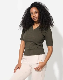 Page One Poloshirt - Katoenmix - donkergroen Discount
