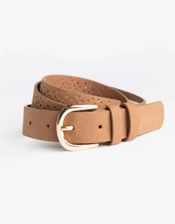 Accessories Riem - patroon - lichtbruin Best