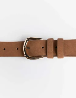 Accessories Riem - patroon - lichtbruin Best