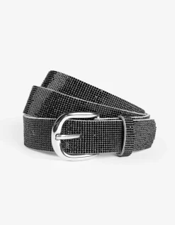 Accessories Riem - Siersteentjes - grijs Clearance
