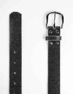 Accessories Riem - Siersteentjes - grijs Clearance