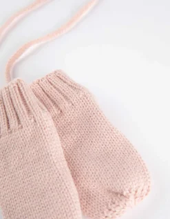 Dopodopo mini Set muts en handschoenen - fleecevoering - roze Discount
