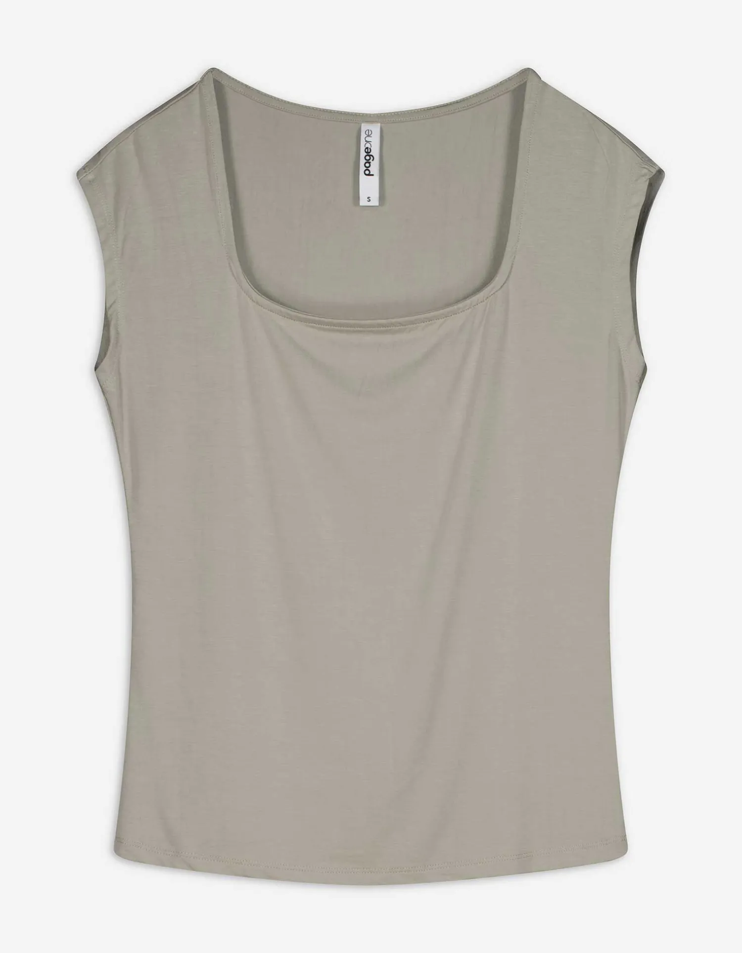 Page One Shirt - Viscose - lichtgroen Fashion