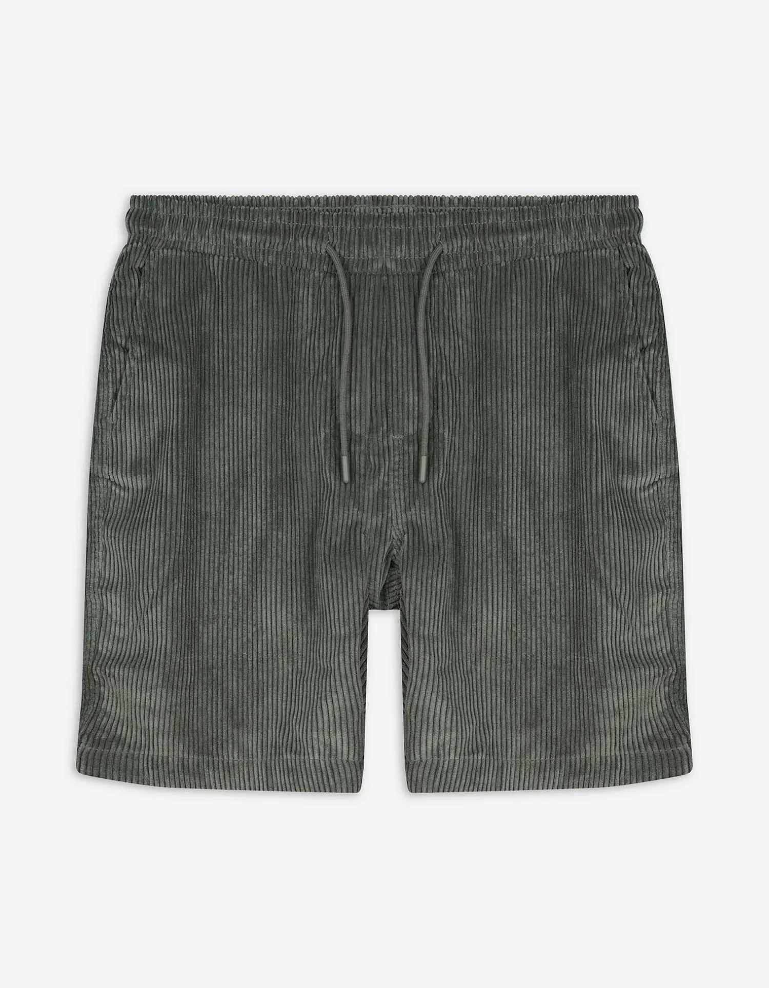 Takko Short - Corduroy - donkergroen Outlet