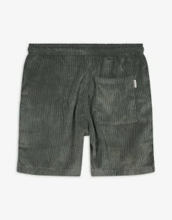 Takko Short - Corduroy - donkergroen Outlet