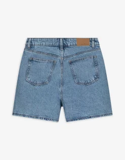 Page One Short - Hoge taille - blauw Discount