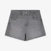 Page One Short - Hoge taille - grijs Hot