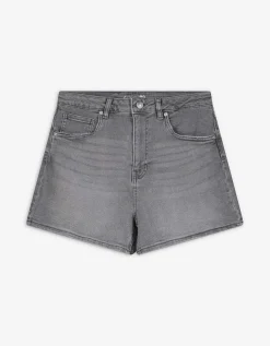 Page One Short - Hoge taille - grijs Hot