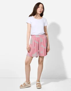 Takko Short - Print all-over - beige Discount