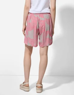 Takko Short - Print all-over - beige Discount