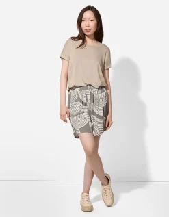Takko Short - Print all-over - lichtgroen New