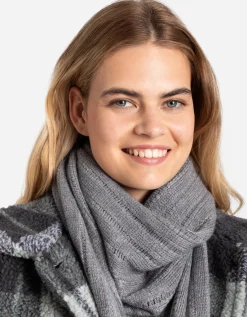 Accessories Sjaal - Franjes aan de zomen - grijs Best