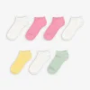 Girls Sneakersokken - Set van 7 turkoois New