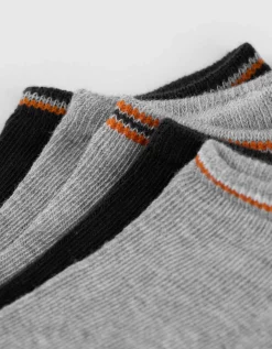 boys Sneakersokken - Set van 5 zwart Outlet