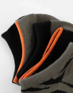 boys Sneakersokken - Set van 5 zwart Fashion