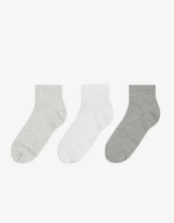 women Sokken - Set van 3 wit Sale