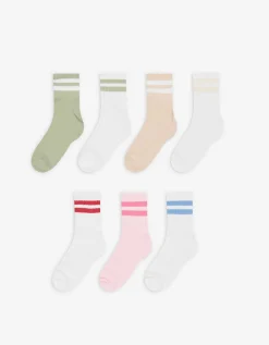 boys Sokken - Set van 7 wit Sale