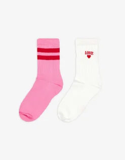 women Sokken - Set van 2 wit Sale