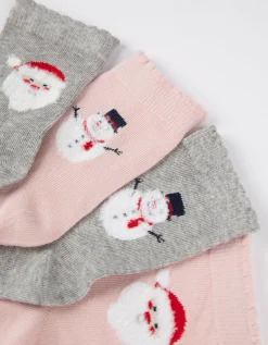 Girls Sokken - Set van 5 roze Sale