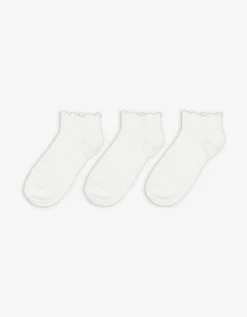 women Sokken - Set van 3 wit Discount