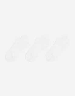 women Sportsokken - Set van 3 wit Sale