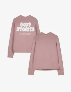 Takko Sweatshirt - Afdrukken achteraan - roze Hot