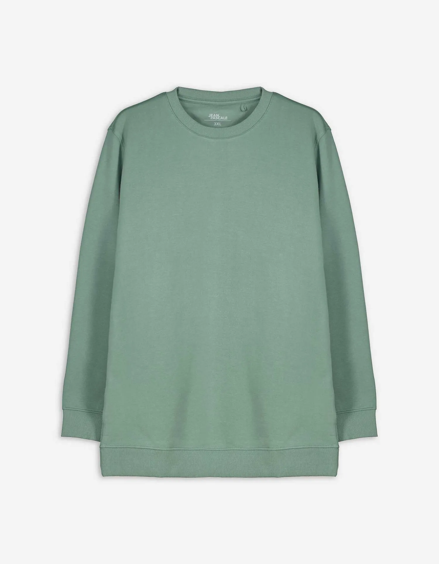 Jean Pascale Sweatshirt - Effen - turkoois Best