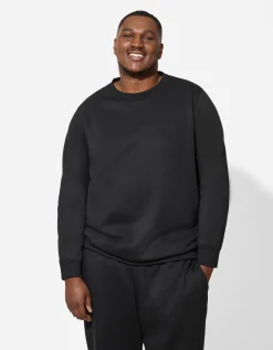 Jean Pascale Sweatshirt - Effen - zwart Hot