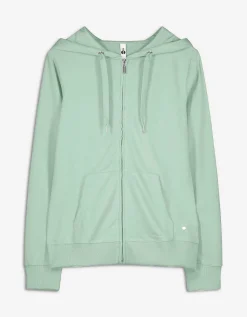 Ever Me Sweatvest - Capuchon met tunnelkoord - groen Online