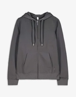 Ever Me Sweatvest - Capuchon met tunnelkoord - donkergrijs Online