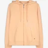 Ever Me Sweatvest - Capuchon met tunnelkoord - oranje Online