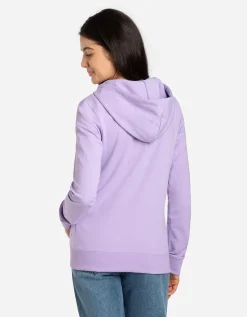 Ever Me Sweatvest - Capuchon met tunnelkoord - lila Best