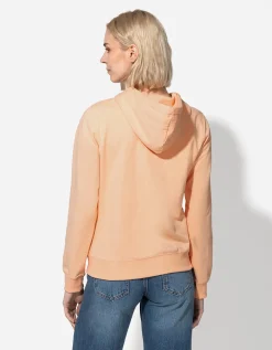 Ever Me Sweatvest - Capuchon met tunnelkoord - oranje Online